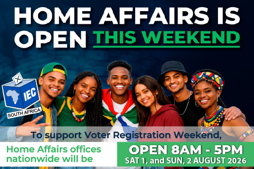 In support of the Voter registration weekend